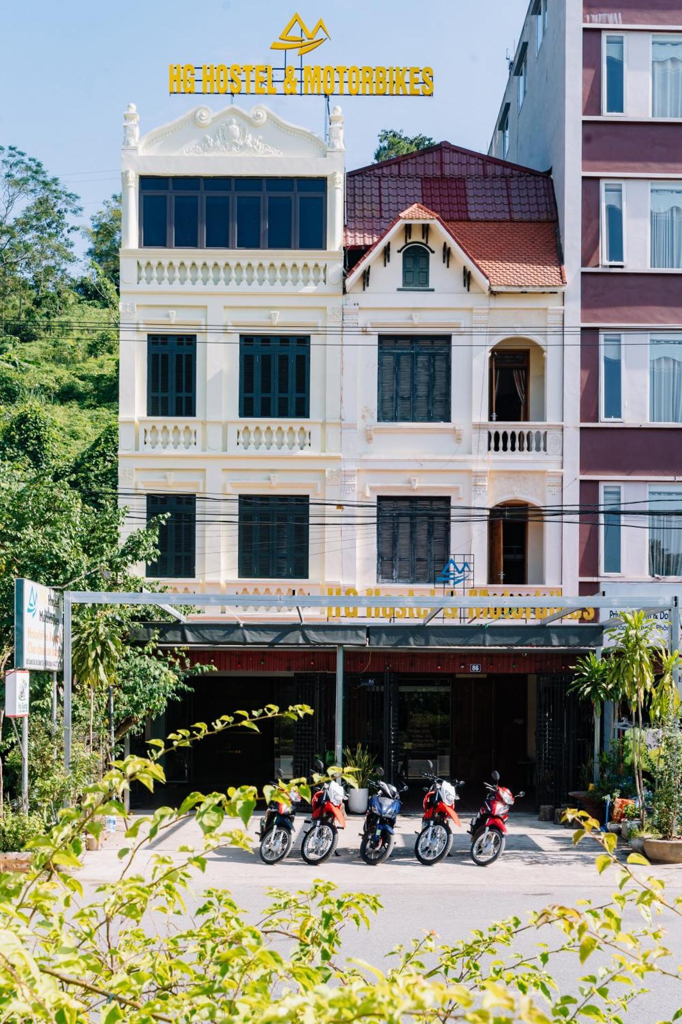 Hg Hostel Provide Tours & Motorbikes Ha Giang Exterior foto